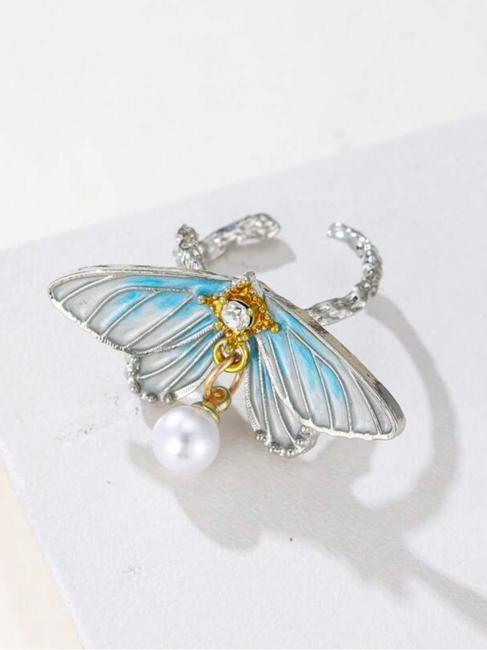 Moth Adjustable Versatile Finger‎ Ring - Picture 3 of 10